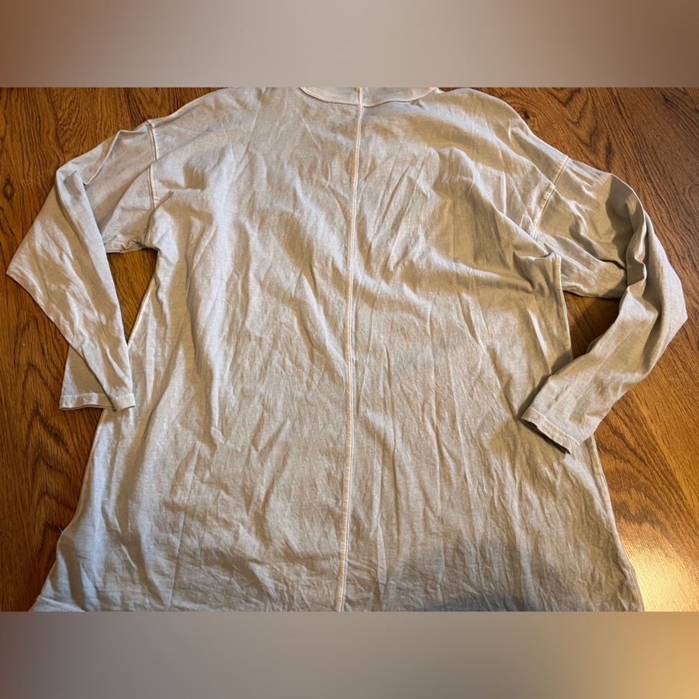 Free People we the free lightweight long sleeve pullover top small soft comfy - Picture 5 of 5
